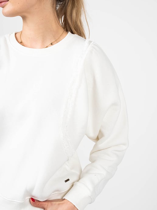 Pepe Jeans Sweatshirt Esther Woman's Off-White