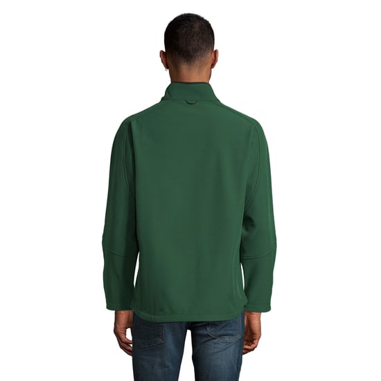 SOLS Heren Relax Soft Shell Jas (Fles groen) - Image 2