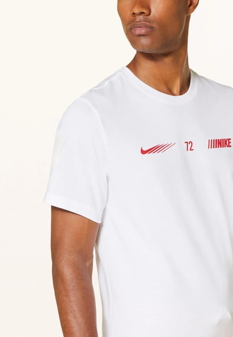 Nike Sportswear Standard Issue Heren T-shirt in wit - Image 3