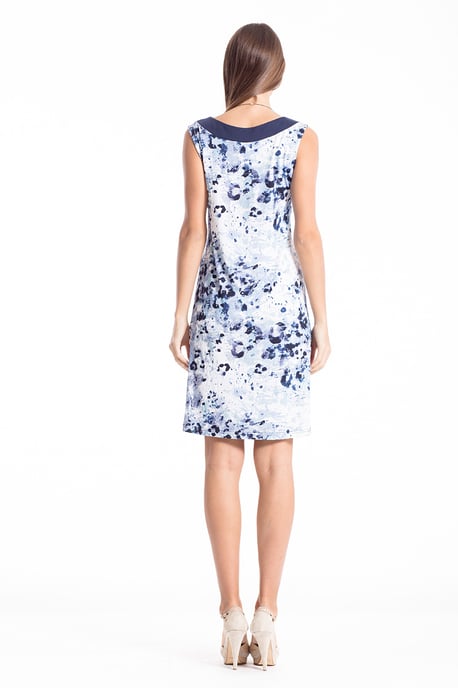 Empire Waist Animal Print Dress