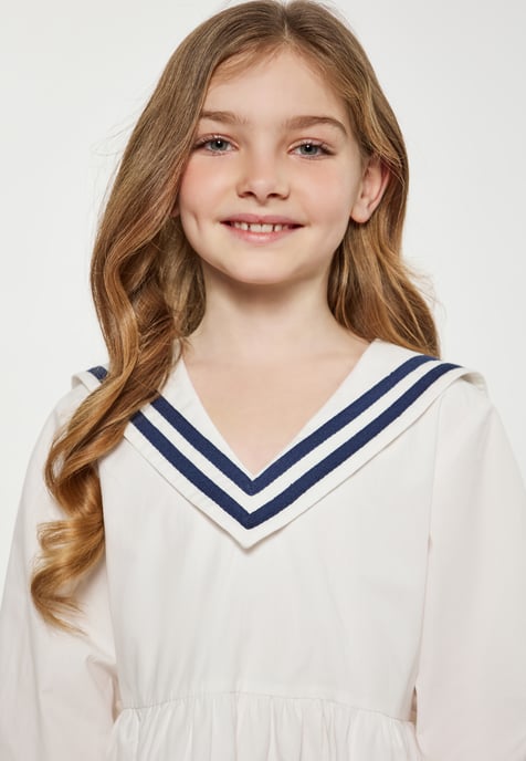 Dreimaster Jurk meisjes (kinderen) wit - Image 5