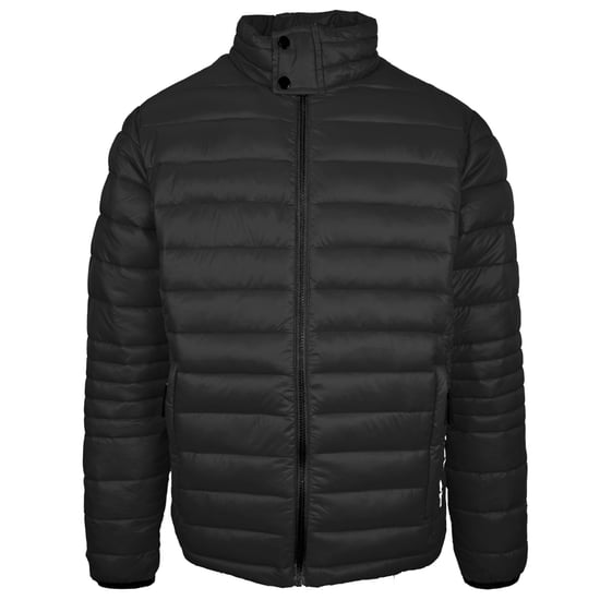 Plein Sport Effen Gevoerde Zwarte Jas - Image 1