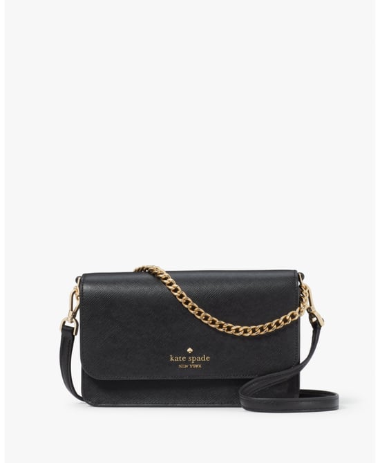 Madison Saffiano Leather Willow Mini Flap Crossbody - Image 1