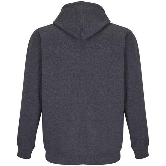 SOLS Unisex Carter Full Zip Hoodie voor volwassenen (Houtskoolmelange) - Image 2