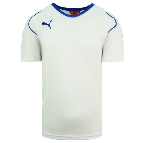 Puma V5.08 Short Sleeve Round Neck White Mens Football Top 700471 13