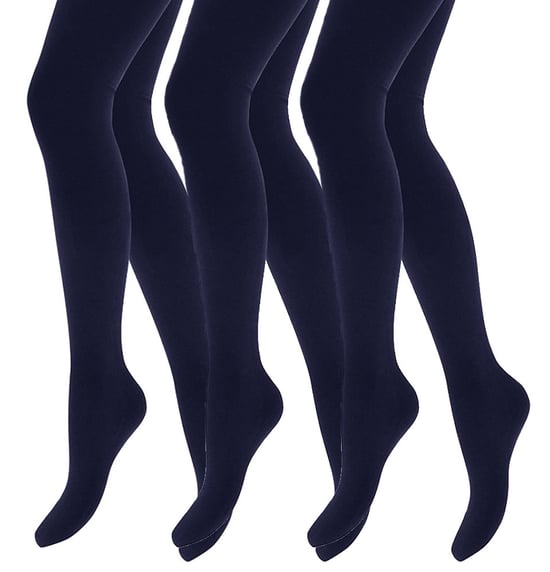 Heat Holders - 3 paar thermo winterleggings voor meisjes - Marine - Image 1