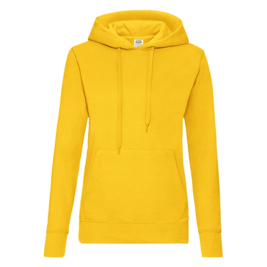 Fruit of the Loom Dames/Dames Klassieke Hoodie (Zonnebloem) - Image 1