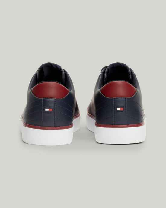 Tommy Hilfiger TH Essential Core Heren Vulkaniserende Leren Sneakers - Image 5