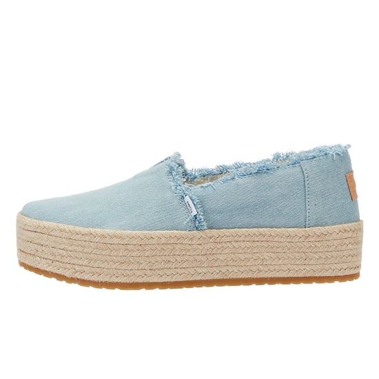 TOMS Gewassen Denim Valcia Pastelblauw Vrouwen Espadrilles - Image 5