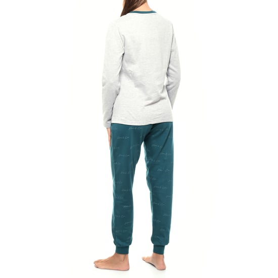 KLP2 Women's Long Sleeve Plush Winter Pajamas