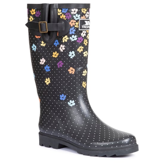 Trespass Vrouwen/dames Samira Wellington Boots (Zwart) - Image 1