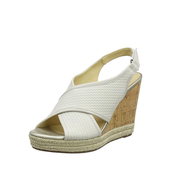 Geox Donna Janira C Womens White Wedges