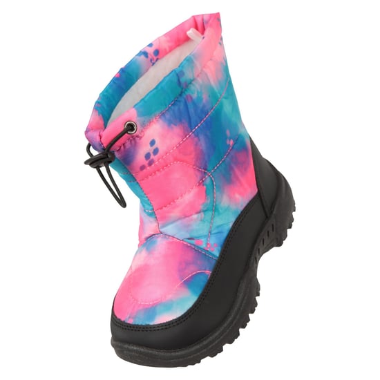 Mountain Warehouse Toddler Caribou Adaptive Tie Dye Snow Boots (Lichtroze) - Image 4