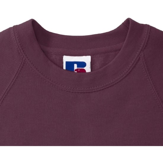 Russell Klassiek sweatshirt (Bourgondië) - Image 2