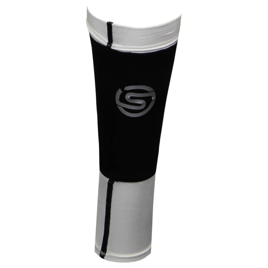 Skins Essentials Heren Zwart/Wit Compressie Kuitmouwen - Image 2