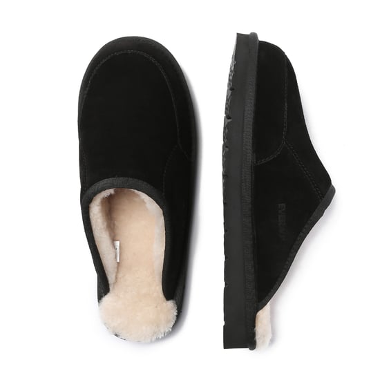 EVER AU Men Lark Slippers - Black