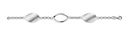 Orphelia Dames 925 Sterling Zilveren Set: Armband + Oorbellen - Zilver SET-020 - Image 3