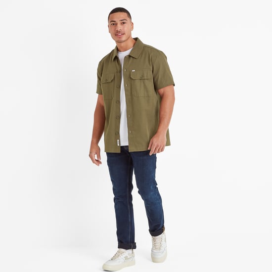 Cody Mens Shirt Khaki