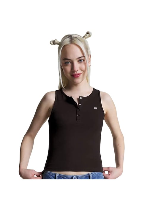 Tommy Jeans Essential Rib Top voor dames - Image 2