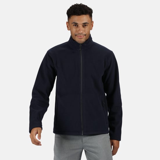 Regatta Mens Honestly Made Fleece Jacket (Navy)