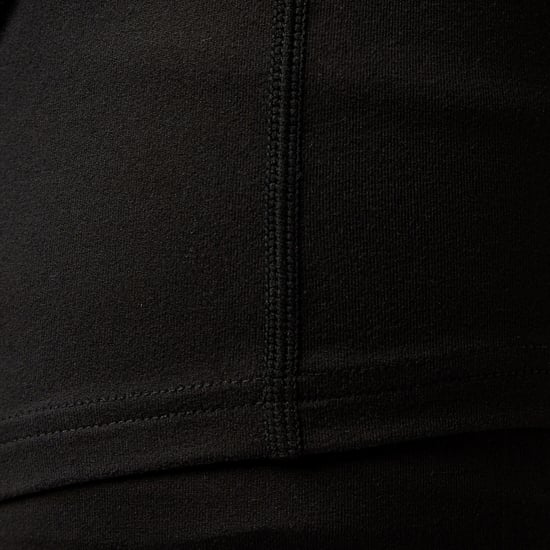 Bodyfit Zip Neck Baselayer Black
