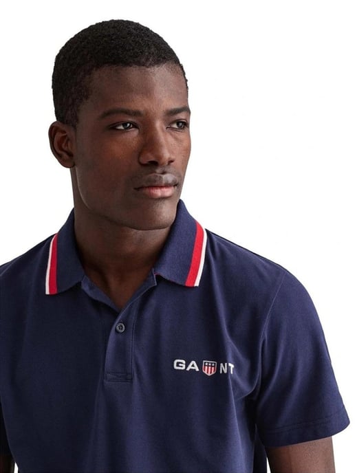 Gant Heren Retro Poloshirt - Image 3