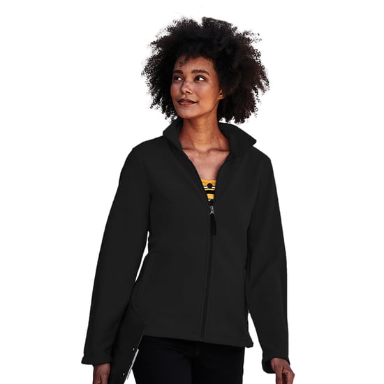 Regatta Womens/Ladies Full-Zip 210 Series Microfleece Jacket (Black)