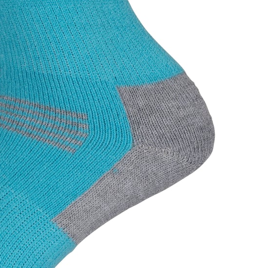 Trespass Childrens/Kids Convex Ski Socks (Pack of 2) (Navy/Cyber Blue)