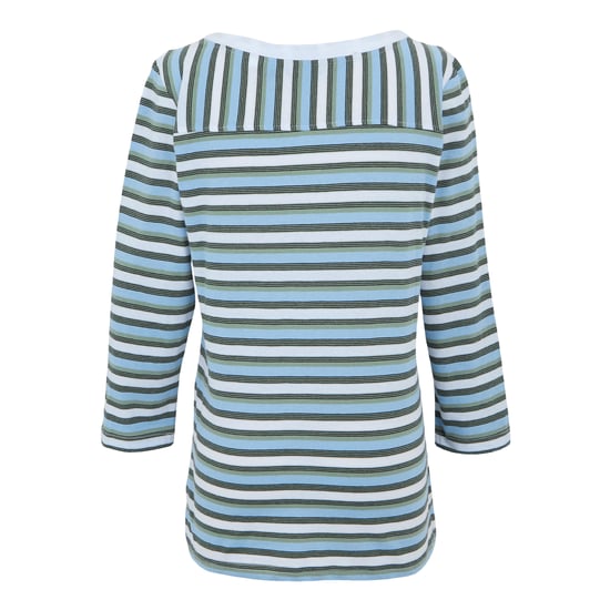 Regatta Womens/Ladies Baylette II Striped T-Shirt (White)