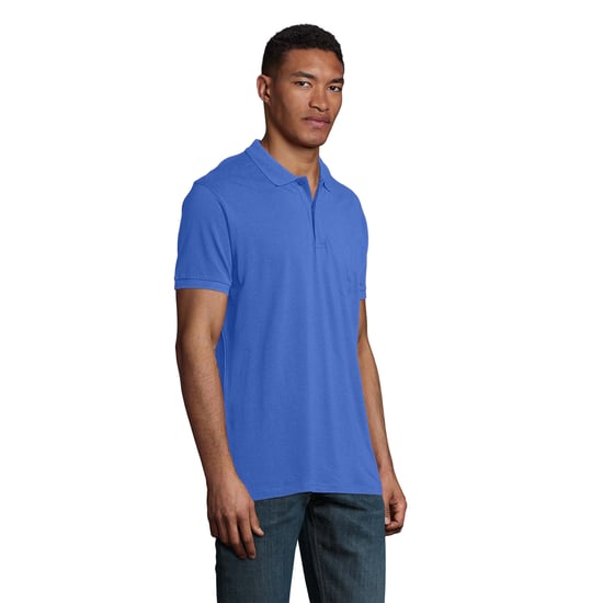 SOLS Heren Planet Poloshirt (Koningsblauw) - Image 3