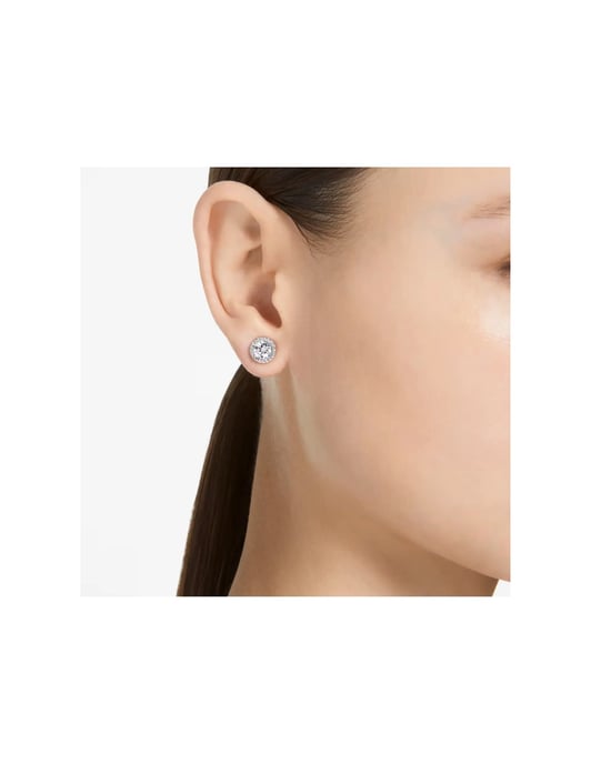 Swarovski 'Constella' Women's Base Metal Stud Earrings - Silver 5636269