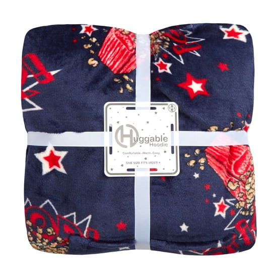 Dames Oversized Deken Hoodie | Sleep Snob | Ultra Zachte Fleece Loungewear - Popcorn - Image 2