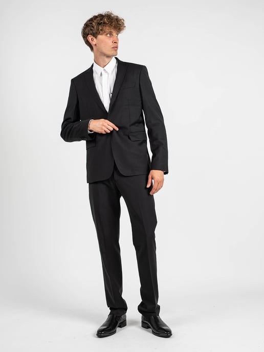 Les Hommes Garnitur Classic City Mannen zwart - Image 2