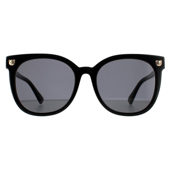 Moschino Vierkante Unisex Zwarte Grijze Zonnebril - Image 1