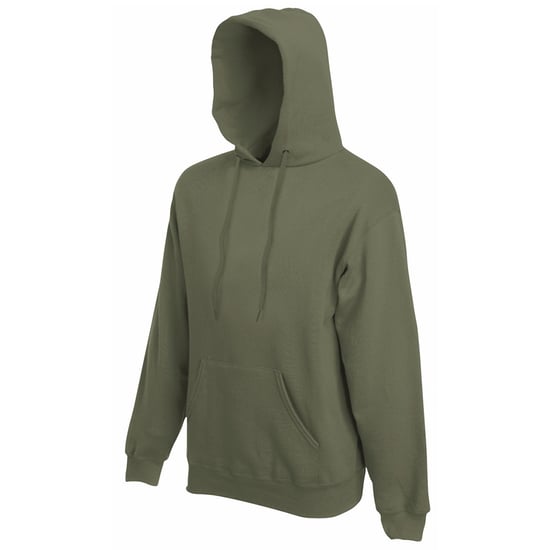 Fruit Of The Loom Heren Sweatshirt Met Capuchon / Hoodie (Klassiek Olive) - Image 3