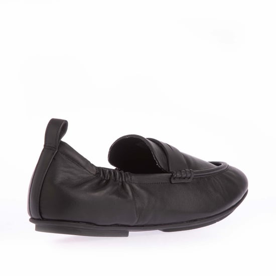 Women's Fit Flop Allegro Leather Penny Loafers in Black