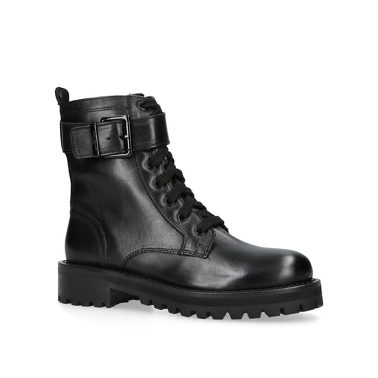 Kurt Geiger London Leather Kgl South Laceup Drench Boots