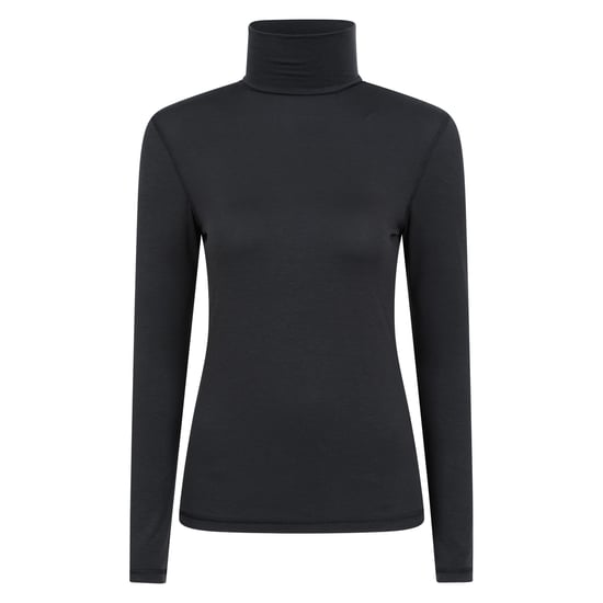 Mountain Warehouse Dames/Dames Keep The Heat Isotherm Roll Neck Basislaag Top (Zwart) - Image 1