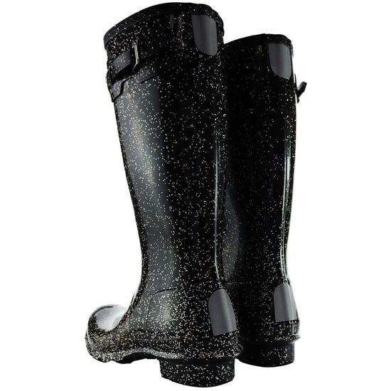 Hunter Reuze Glitter Kinder Zwart Laarzen - Image 3