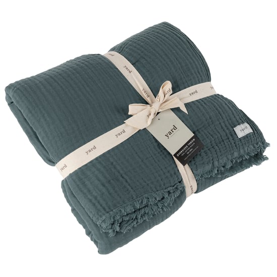 Yard Lark Crinkle Cotton Fringed Throw