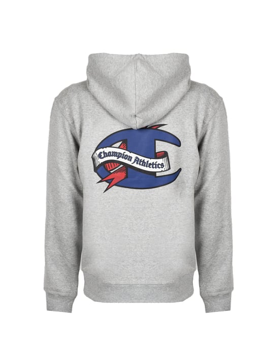 Champion Sweatshirt Hoodie Men's Grey