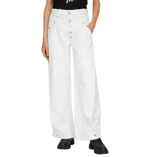 Diesel D-Laly-SP Flare Fit White Jeans¬†