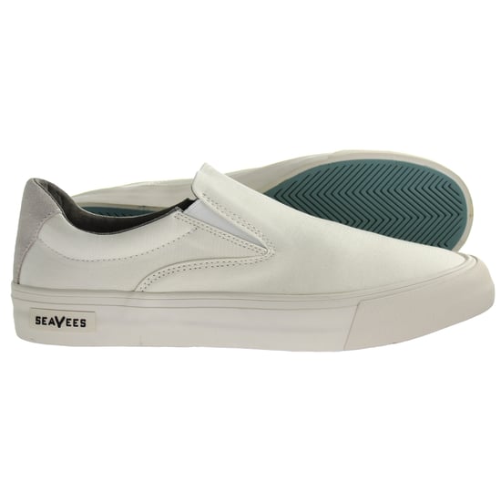 Seavees Hawthrone Slip On Standard Bleach Poplin Off White Mens Shoes