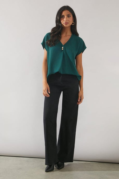 Tall Green Grown On Sleeve T-shirt