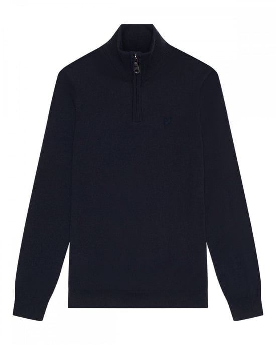 Lyle & Scott Tonale Adelaar Merino Heren Half-Pullover - Image 5