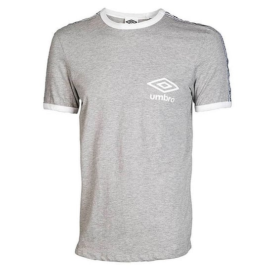 Umbro Taped Ringer Mens Grey T-Shirt