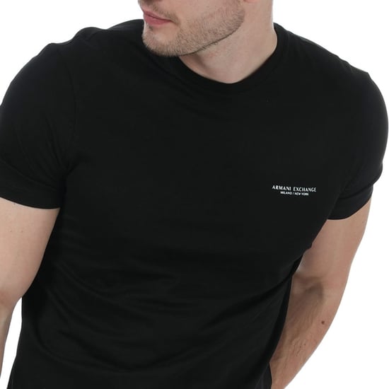 Armani Exchange Milano / New York T-shirt voor heren, zwart - Image 6