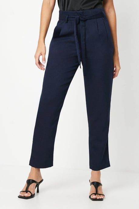 Belted Paperbag Trouser
