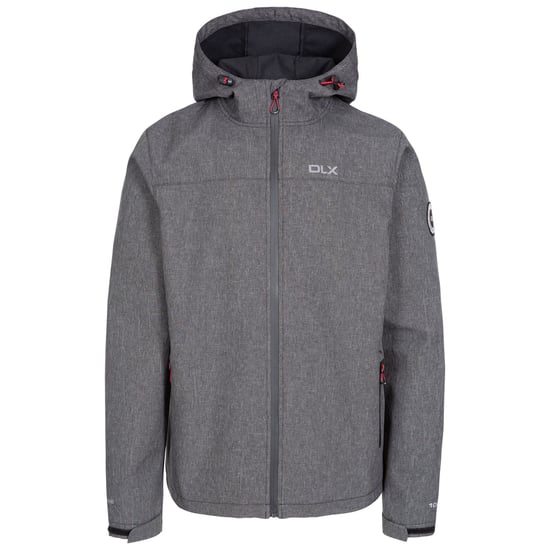 Trespass Mens Anak Soft Shell Jacket (Black Marl)