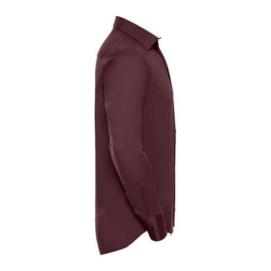 Russell Collection Heren Stretch Overhemd Met Lange Mouwen (Haven) - Image 3